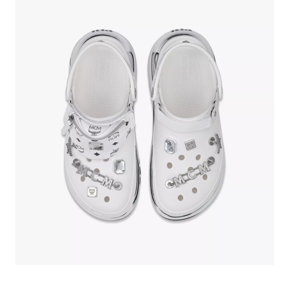 MCM x Crocs Mega Crush Clog w/ Belt Bag